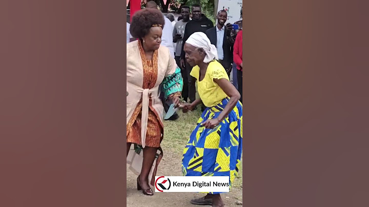 MP Millie Odhiambo shown dust by a granny!