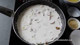 Keto Mushroom Soup Recipe screenshot 5