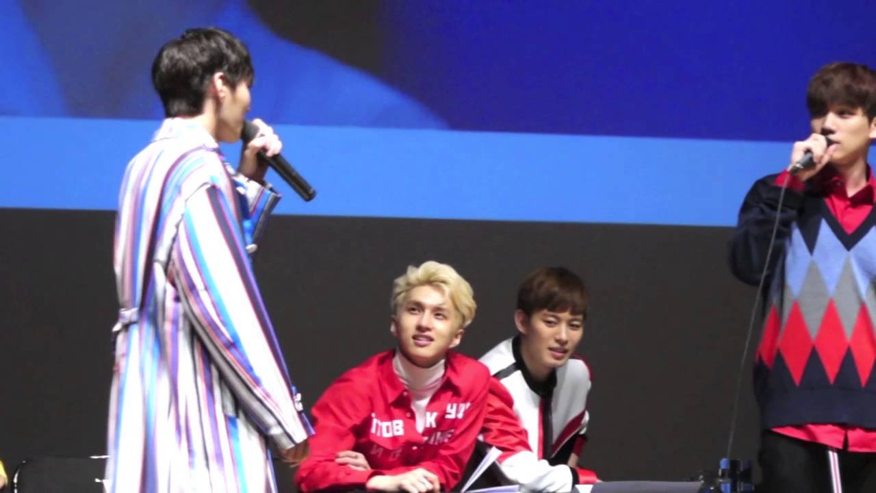 160429 명동팬싸 미션타임 : 여자친구 화풀어주는 남친빅스♥