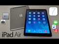 Unboxing an iPad Air on iOS 7 - NEVER Updated!