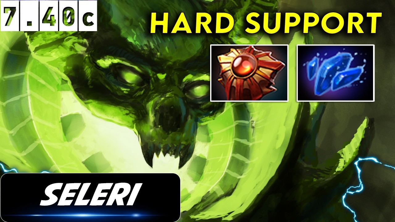 Seleri Pugna Hardd Support - Dota 2 Patch 7.40c Pro Player Full Gameplay