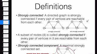 COMP359 - Design and Analysis of Algorithms - Directed Graphs - part1