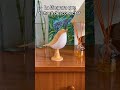Lámpara LED con forma de pájaro para crear un ambiente acogedor y tranquilo
