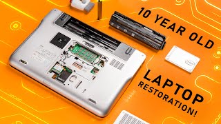 I Restored My FIRST Laptop!