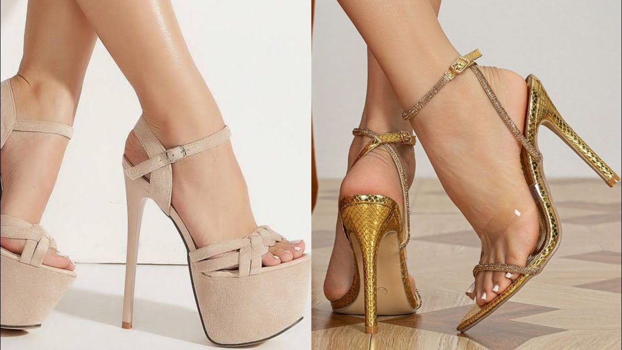 Super High Heel Sandals Ideas for Women | Stylish Party & Wedding Heels