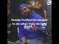 nipsey hussle built records with trust #nipseyhussle #homie #friendships #quote #impact