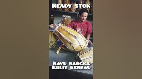 tehnik dasar tepak kendang jaipong || tes suara kendang jaipong full kayu nangka.