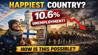 Finland: The Happiest Country, Yet 10.6% Unemployment – How Is This Possible? (2026)
