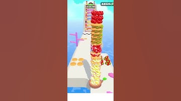 Max Level Pro Pancake Run - Gameplay  All Levels (Android, iOS) Shorts # 184