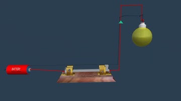 One Way Electrical Switch 3D Animation | How It Works