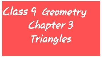 TRIANGLES  ||  CLASS  9  GEOMETRY  CHAPTER -  3  EX  3.2  ||  ISOSCELES  TRIANGLE  THEOREM