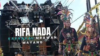 Rifa nada ❌️ pemuda Lengkong Barat START paling awal || karnaval mrawan mayang