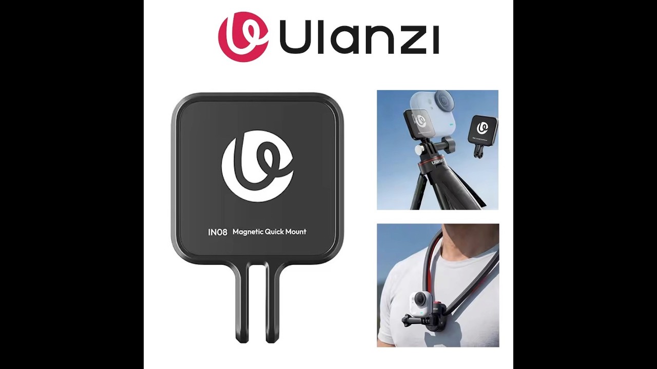 Ulanzi IN08 Magnetic Mount Adapter for Insta360 Go Ultra