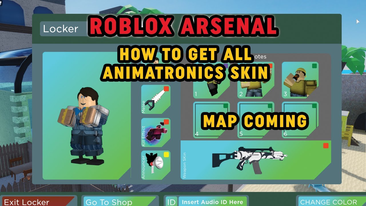 ROBLOX ARSENAL 👻 HOW TO DO ALL SLAUGHTER EVENT FAST & GET ...