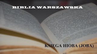 BIBLIA WARSZAWSKA ST 18 Księga Joba