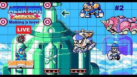 Making a Mega Man Maker level (1.8) #2