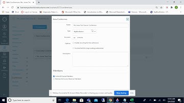 Using Canvas Conferences