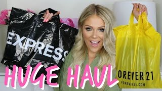 HUGE SUMMER TRY ON HAUL | Forever 21, Express, Upbra + more!