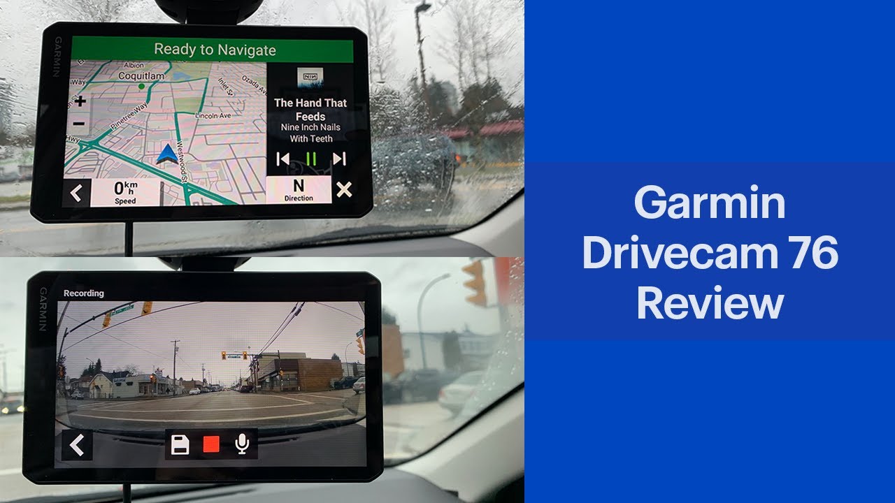 Garmin DriveCam™ 76  Sat Nav with Built-In Dash Cam