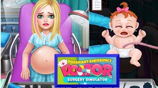 Pregnant Emergency Doctor - Surgery Simulator - Girl game- Free Best Apps for Kids screenshot 1