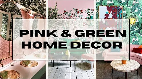 Will The Pink & Green Home Decor Color Palette Work For You?