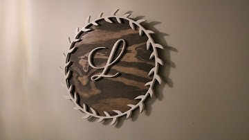 Creating a Sign with the Maslow CNC and Rigid Router | Timelapse | DIY