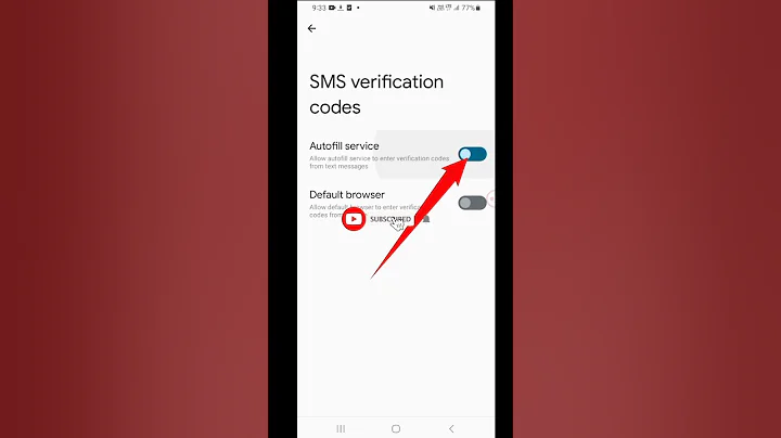 How To Auto Fill Otp In Android Mobile | Auto fill otp || #shorts
