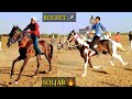 Rocket  vs soljar  horse race in tragdi kutch