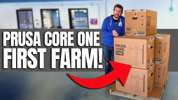 Unboxing the PRUSA CORE One FARM!