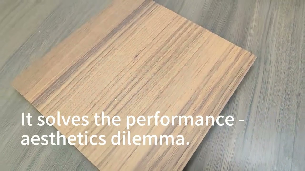 “carbon fiber sandwich panel with solid wood texture surface”. 