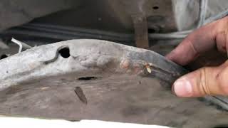 How to replace lower control arm on 2003 Infiniti fx35 (quick explanation)