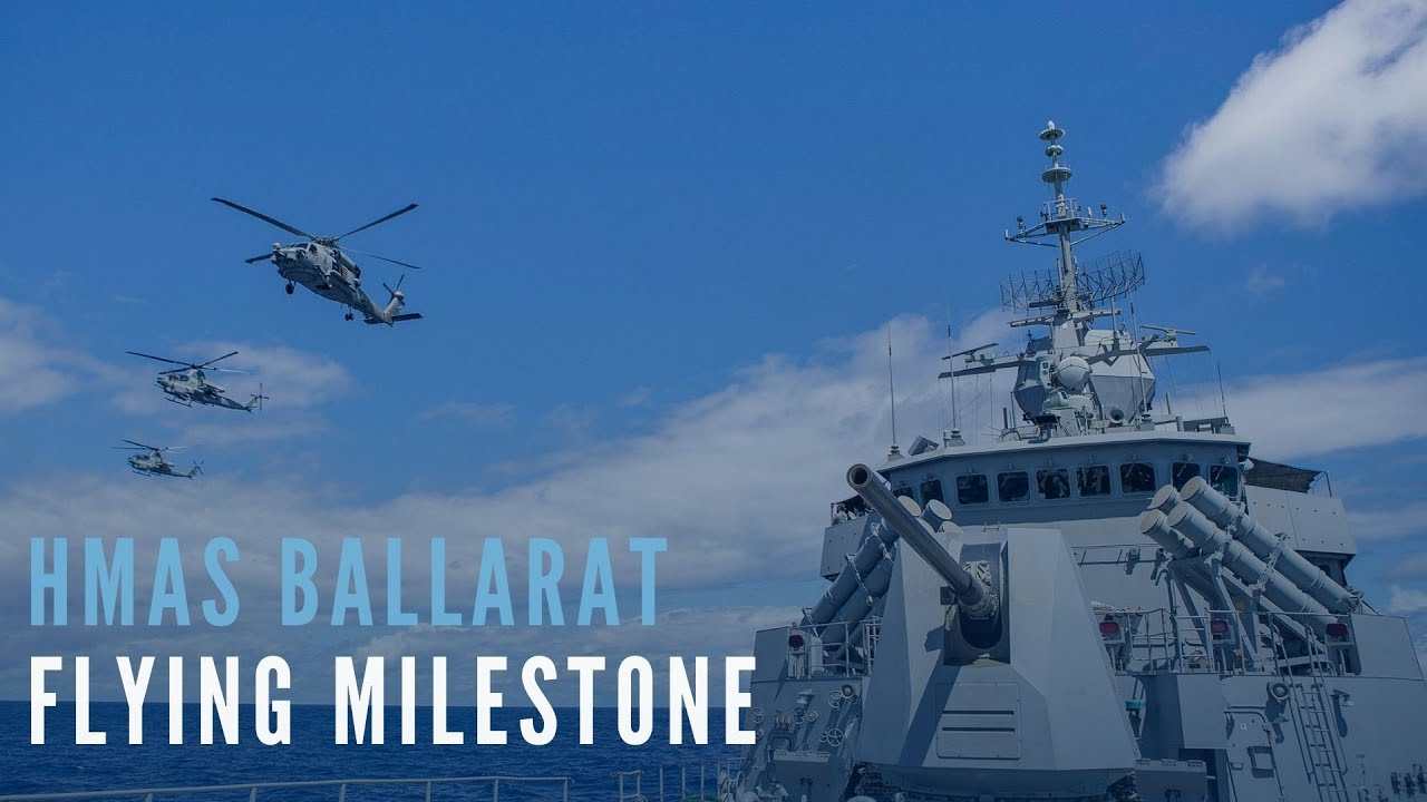 Millenary milestone for embarked helicopter crew