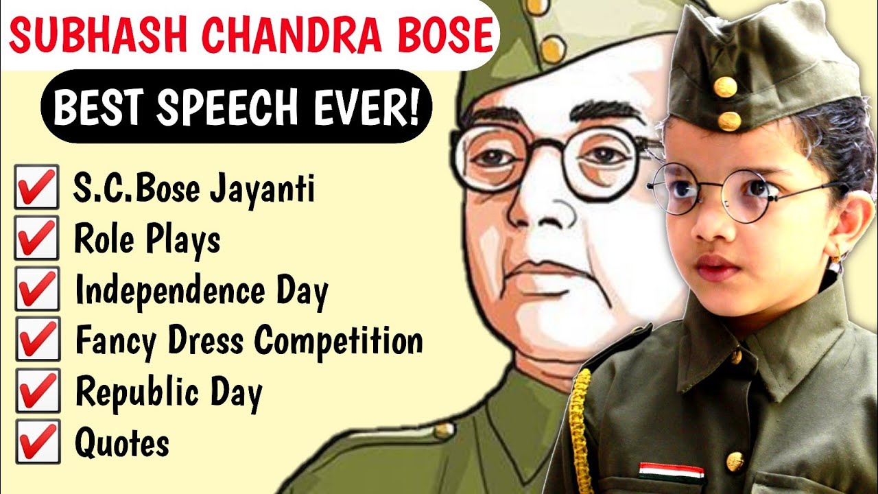 Fancy Dress Competition As Subhas Chandra Bose Netaji, 54 OFF