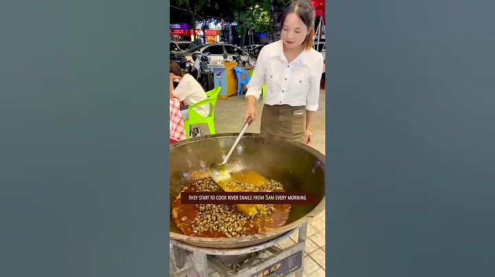 $4 USD river snail rice noodles, clean & healthy #chinesefood #streetfood #snail #foodie #foodlover - DayDayNews