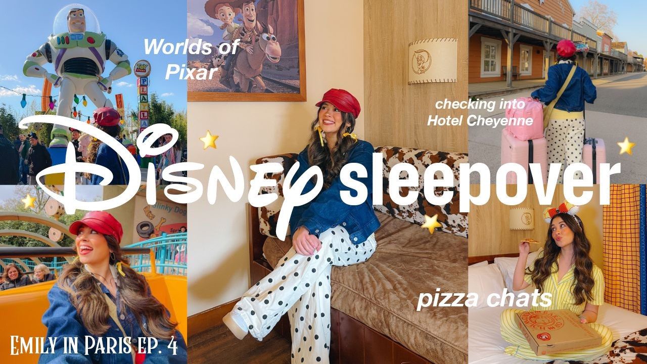 i flew to Disneyland Paris SOLO just to stay at the Toy Story Hotel... Toy Story Sleepover!! ⭐️