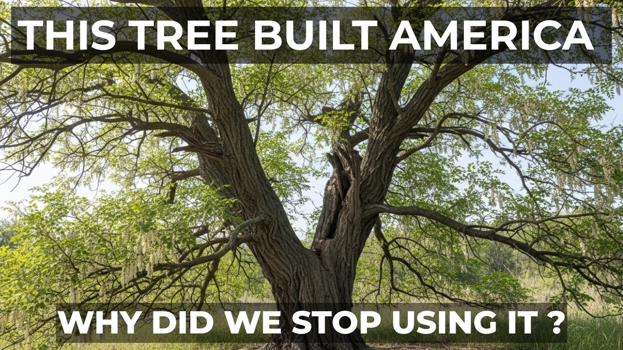 This Wood is Harder Than Concrete. Last 100 Years. Why Did They Stop Using It?