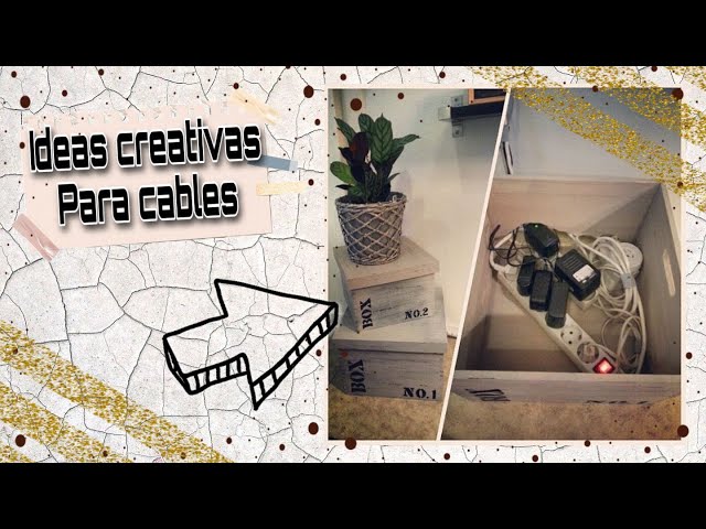 20 ideas geniales para organizar cables y enchufes en casa! - Taringa!