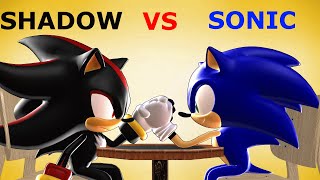 Sonic V.S Shadow - Cartoon Arm Wrestling Episode 4 [Animation] by GROOVY[K]2000 194,839 views 1 year ago 1 minute, 43 seconds