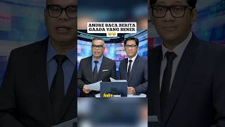 Download Lagu ANDRE TAULANY CING ABDEL BACA BERITA GA BENER  wendi cagur surya insomnia cuplikan lapor pak trans 7 MP3
