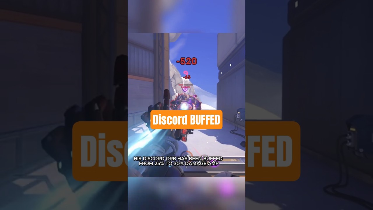 They really buffed Discord Orb this patch (MID-SEASON 20 for Overwatch 2)