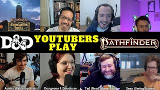 D&D YouTubers Play Pathfinder CONTINUES! (And MrRhexx joins my students!)