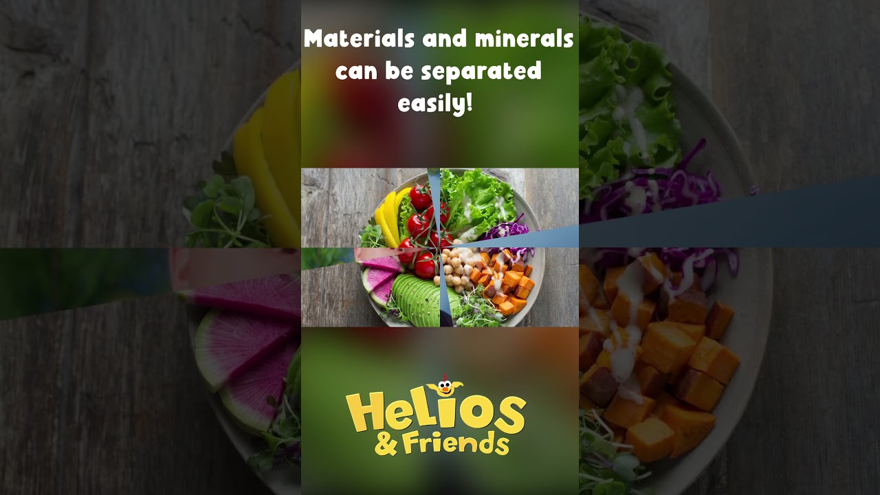 Materials & Minerals – Easy Separation Tricks! 🧲💧 