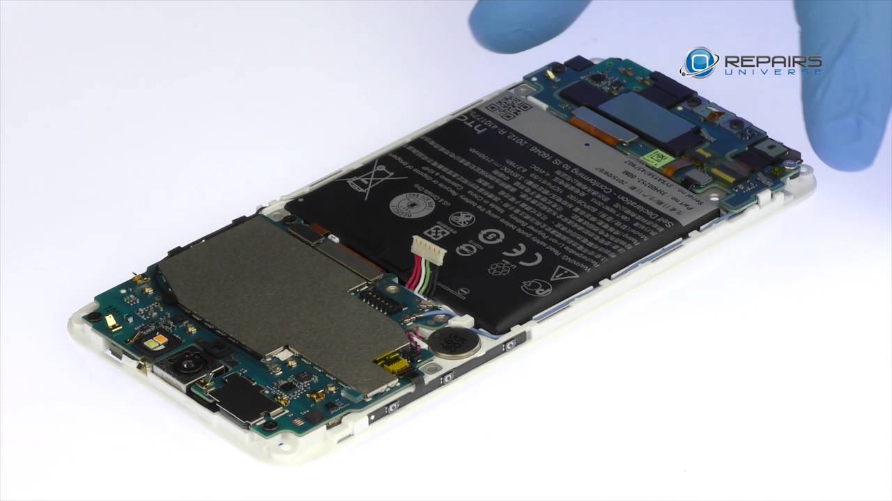 drag Bølle Abnorm HTC One A9 Battery Replacement Guide - RepairsUniverse - YouTube
