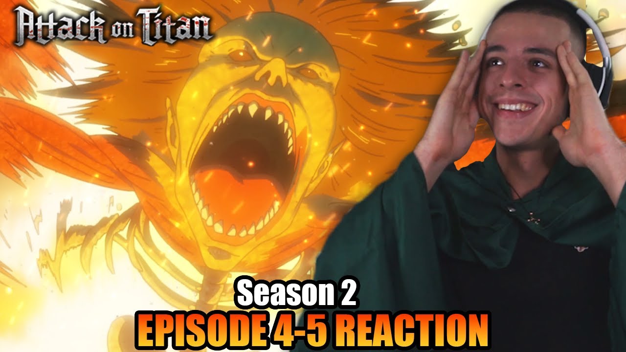 HISTORIA! Attack On Titan S2 EP 4-5 | REACTION!