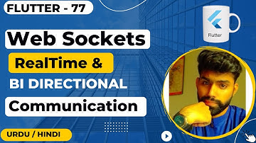 Real Time Data with WebSockets in Flutter HTTP vs WebSocket Explained Urdu/Hindi || Jawad Aslam