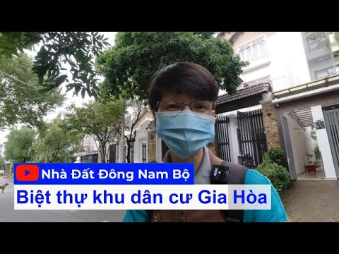 Video bán biệt thự khu dân cư Gia Hòa Bình Chánh. DT 8x19m, Trệt 2 lầu (có ST)