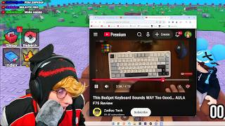 KreekCraft looks for a new keyboard to buy..