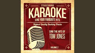 Video thumbnail of "Stagesound Karaoke - Funny Familiar Forgotten Feelings (Karaoke Version Originally Performed By Tom Jones)"