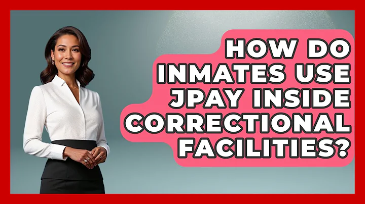 How Do Inmates Use JPay Inside Correctional Facilities? - Jail & Prison Insider