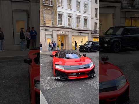 Video New Ferrari F80 in London!!!